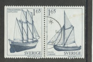 Sweden 1364-5  Used att'd pair (8