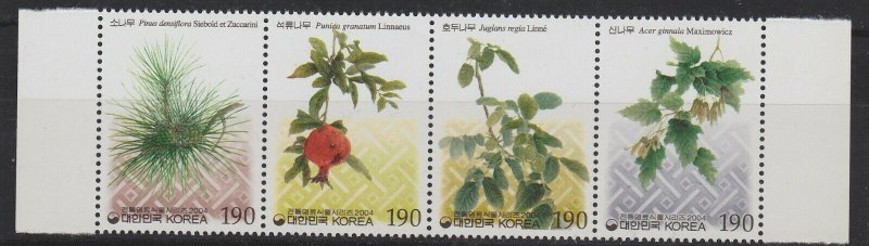 Dye Plants (Plants used to make dyes), Sc. 2140a-d, MNH strip of 4