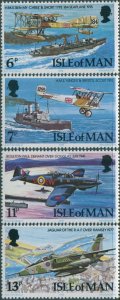 Isle of Man 1977 SG107-110 Royal Air Force set MNH