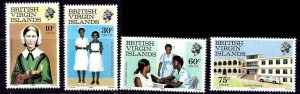 British Virgin Is 446-49 MNH 1983 Nursing Week (an4837)