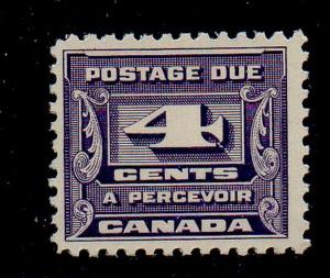 Canada Sc J13 1933 4 c Postage Due stamp mint  NH