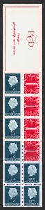 Netherlands 1953-71 Scott #345b Booklet Mint Never Hinged