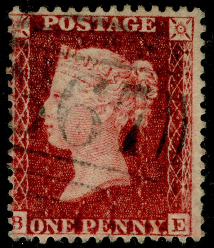 SG41, 1d dp rose-red, LC14, FINE USED. Cat £20. BE