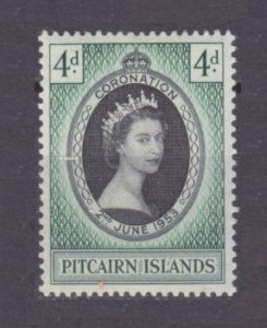 1953 Pitcairn Islands 19 Queen Elizabeth II 4,00 €