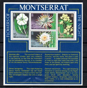 MONTSERRAT - M/S - FLOWERS - 1977 -
