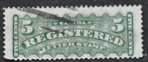 DYNAMITE Stamps: Canada Scott #F2 (thin) – USED
