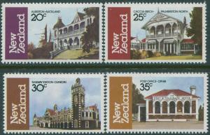 New Zealand 1982 SG1262-1265 Architecture part 3 MNH