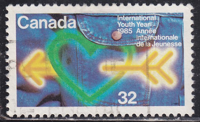 Canada 1045 UN International Youth Year 32¢ 1985