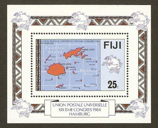 Fiji #513 NH UPU Congress SS