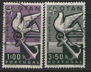 PORTUGAL 846-847  USED  SET