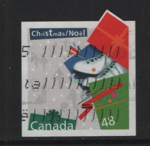 Canada  #2004 used 2003  Christmas 48c