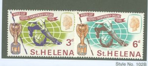 St. Helena #188-189  Single (Complete Set)