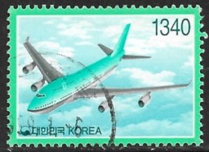 KOREA SOUTH 1996-98 1340w Boeing 747 Airplane Pictorial Sc 1858 VFU