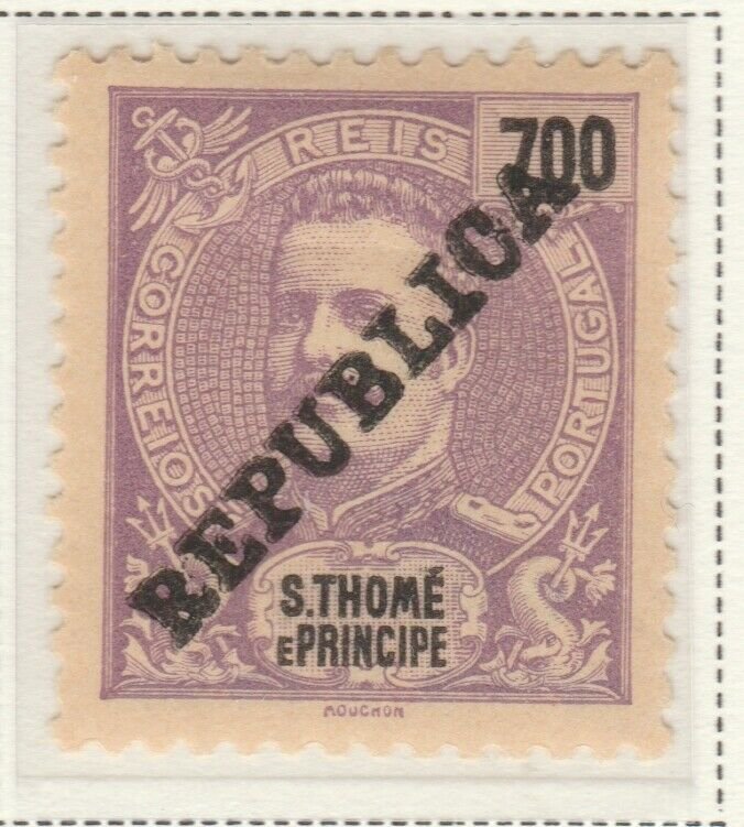 Portugal ST. THOMAS AND PRINCE ISLANDS 1913 700r MNG A5P55F70