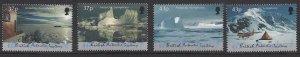 British Antarctic Territory #293-96 MNH set, Composing of Antarctic Symphony