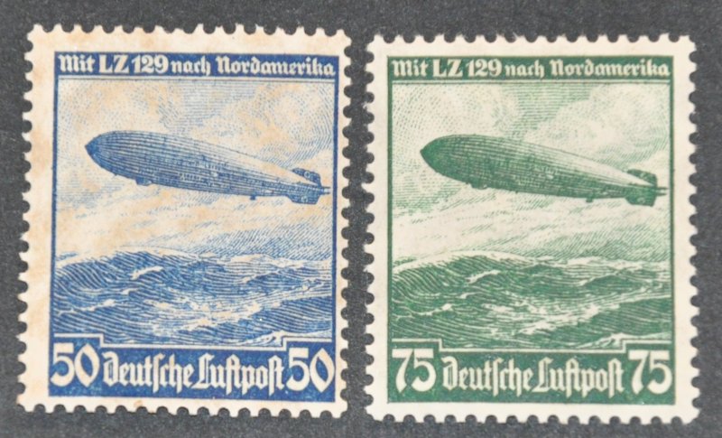 DYNAMITE Stamps: Germany Scott #C57, 58 – MNH