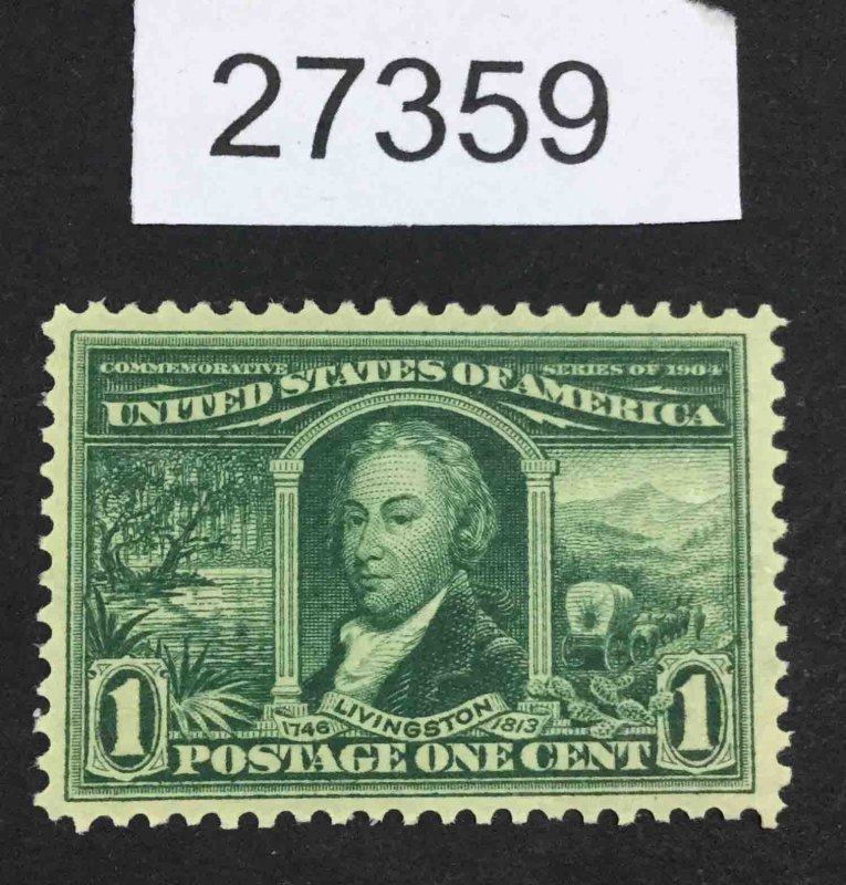 US STAMPS  #323 MINT OG H LOT #27359