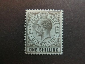 A4P9F61 Gibraltar 1912-24 WMK Mult Crown CA 1smh*-