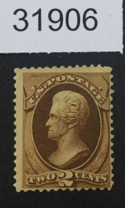 US STAMPS #157 MINT OG NH LOT #31906