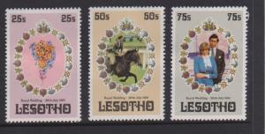 Lesotho Sc#335-337 MH