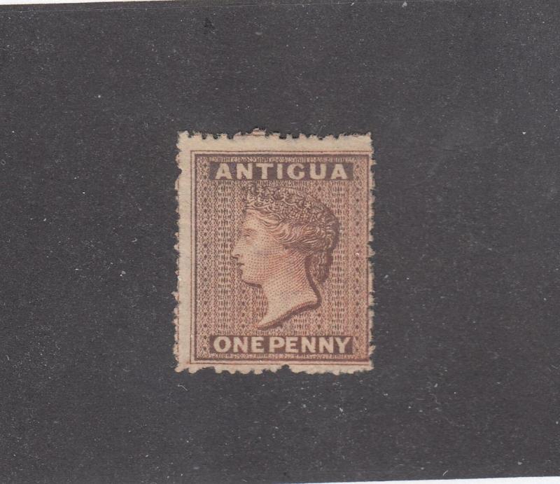 ANTIGUA # 3 MLH QUEEN VICTORIA 1p CAT VALUE $32.50