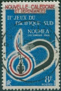 New Caledonia 1966 SG400 8f South Pacific Games FU