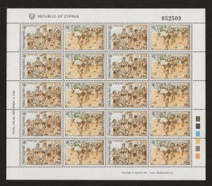CYPRUS  SC # 722 - 5       MNH