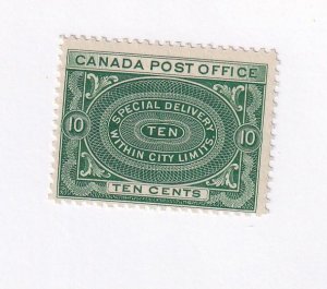 CANADA # E1 VF-MXXLH 10cts SPECIAL DELIVERY CAT VALUE $250 CHEAPEST BIN ON 