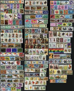 250+ Rwanda Republic Postage Africa Stamp Collection 1962-1986 Mint LH