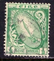 Ireland; 1941: Sc. # 106:  Used Wmk. 262 Single Stamp