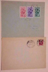 ITALY  SOCIALIST JAN 1945 SET GENOVA also 1944 ORB