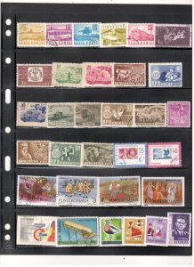 ROMANIA COLLECTION ON STOCK SHEET MINT/USED