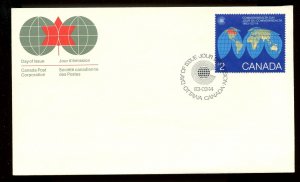 ?1983 Commonwealth Day stamp $2.00  FDC cover Canada