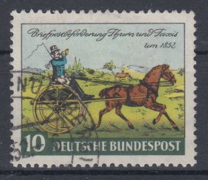 Germany 1952 Sc#692 Mi#160 used (BU1652)