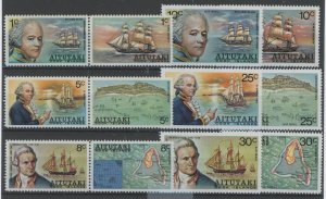 Aitutaki #96-101/C1-C6 Unused Single (Complete Set)