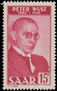 Saar #221, Complete Set, 1958, Never Hinged
