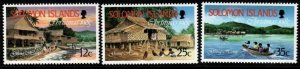 SOLOMON ISLANDS SG547/9 1985 CHRISTMAS MNH