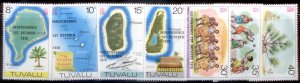 Tuvalu 1978 SC# 85-91 MNH-OG E48