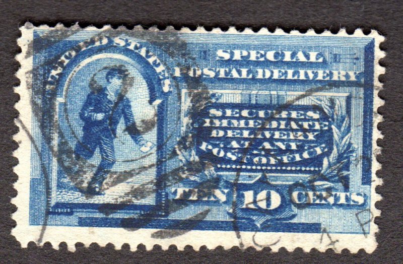 Special Delivery  Scott # E2   used   Cat = $ 45.00      Lot 170428 -2