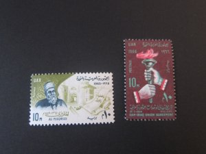 Egypt 1965 Sc 685,693 sets MNH