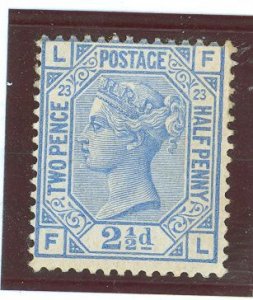 Great Britain #82 var Unused Single