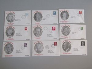 POSTAL HISTORY 1978 Nine Royal House of Europe Limited - 26351