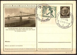 Germany 1936 Olympics Games Berlin Post Card Special Canceled