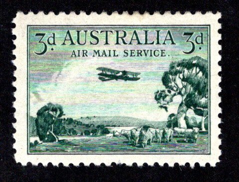 AUSTRALIA  SC# C1  VF/MOG