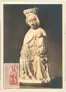 54540 - LIECHTENSTEIN - POSTAL HISTORY: MAXIMUM CARD - 1932 ARCHITECTURE-