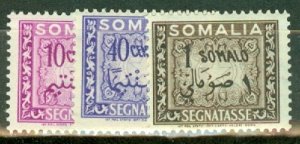 KN: Somalia J55-60 MNH CV $57; scan shows only a few