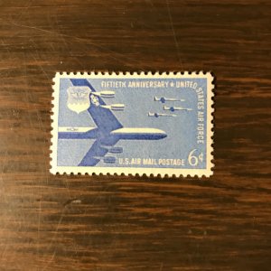 US SCOTT C49 - 6¢ 50th Anniversary of United State Air Force (1) - MNH, Superb
