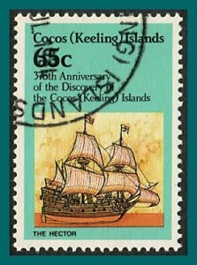 Cocos 1984 Anniversary of Discovery,  65c used  #116,SG116