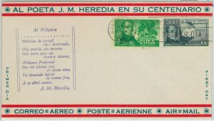 64664 -  HABANA - POSTAL HISTORY -  FDC COVER 1940 - WATERFALLS