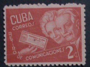 ​CUBA 1945-SC#397 77 YEARS OLD-AGED COUPLE: MNH -VF WE SHIP TO WORLDWIDE